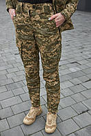 Жіночі військові штани Caiman Military® піксель ЗСУ