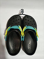 Crocs All-Terrain Clog 206340-0C4 крокси оригінальні чоловічі тапки шльопанці резинові сандалі літо чорні нові
