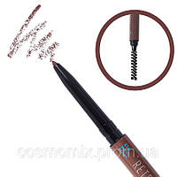 PARISA Cosmetics Карандаш для бровей со щеточкой авто Micro brow 314 warm brown