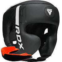 Боксерский шлем RDX F6 KARA Matte White XL (капа в комплекте) D_2350