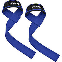 Лямки для тяги RDX W1 Gym Single Strap Blue Plus D_780