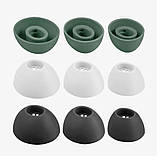 Силіконові амбушури ear tips OnePlus Buds Pro 2 OnePlus Buds Pro 3 Nord Buds Pro 3 Buds Ace 2 пари, фото 9