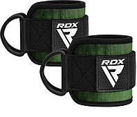 Манжеты на лодыжку RDX A4 Gym Ankle Pro Army Green Pair D_990