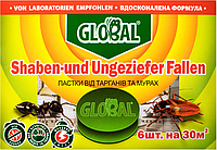 Инсектицид от тараканов Global ловушки 6шт зеленая /20/ GlobalAgroTrade