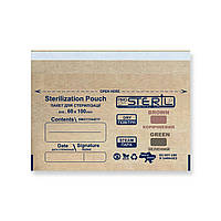 Крафт пакеты для стерилизации ProSteril SE, 60х100мм, 100 шт, для сухожара
