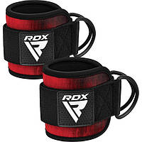 Манжеты на лодыжку RDX A4 Gym Ankle Pro Red Pair D_990