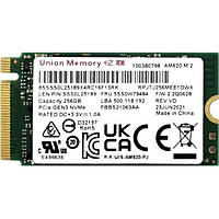 Накопитель SSD M.2 2242 NVME 256GB Union Memory AM620 (SSS0W76181) R1990MBs W700MBs бу