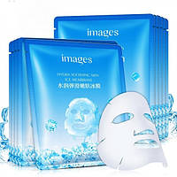 Маска з гіалуроновою кислотою, льодовиковою водою та мінералами Images Hydra Soothing Skin Ice Membrane Mask
