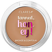 Бронзер для лица Claresa Tanned Honey! Bronze & Contour 11.5 Perfect, 10 г