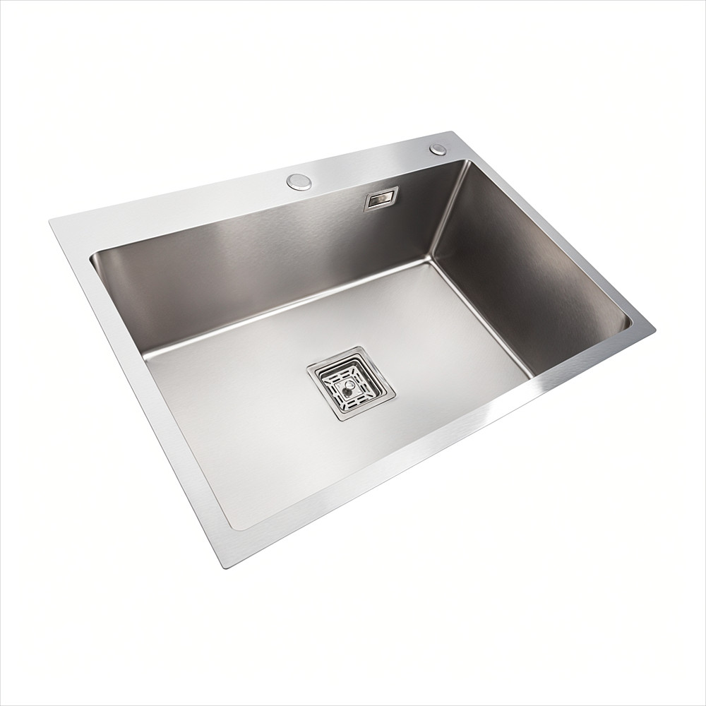 Кухонна мийка Platinum Handmade HSB 70*50, фото 1