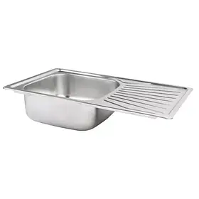 Кухонна мийка WEZER 7848(08) Deсor 780x480x180 мм + сифон