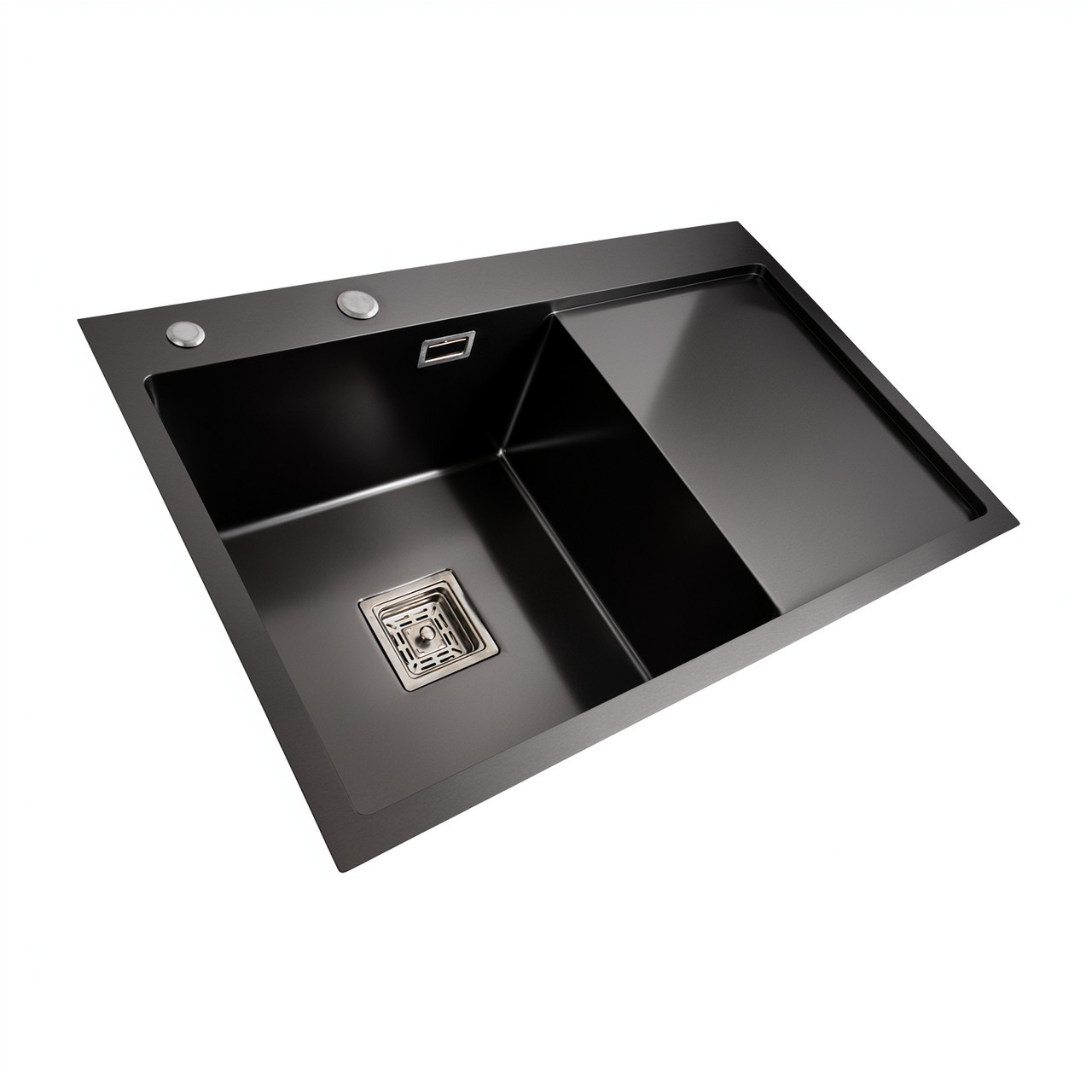 Кухонна мийка Platinum Handmade 78*50В L PVD чорна