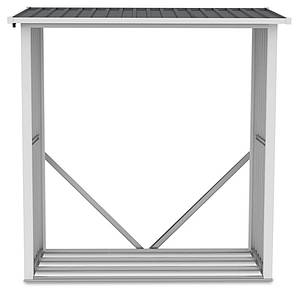 Дровниця металева 182x89 см Hardmaister Denver темно-сірий, фото 1