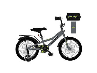 Велосипед дитячий 18 PRIME сірий MB 18014 ТМ PROFI BP