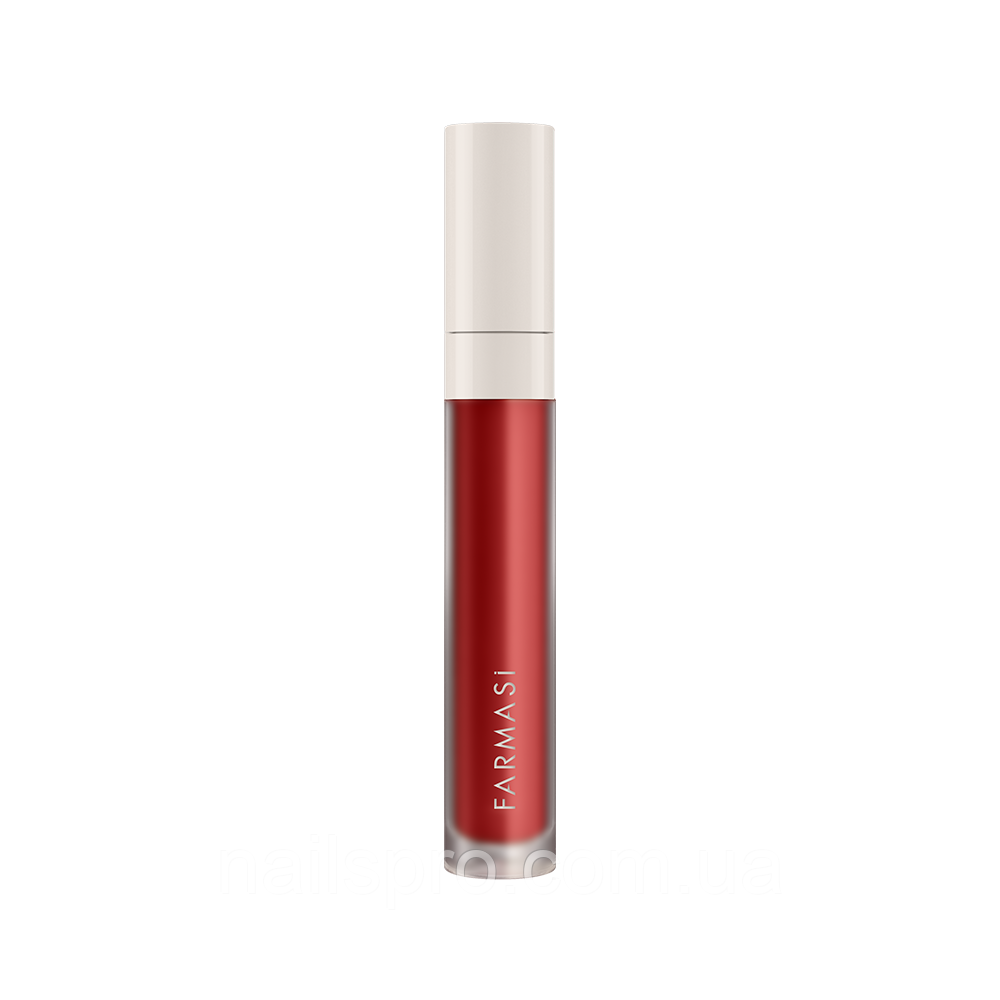 Рідка Матова Помада Farmasi №06 Red Love, 4 г