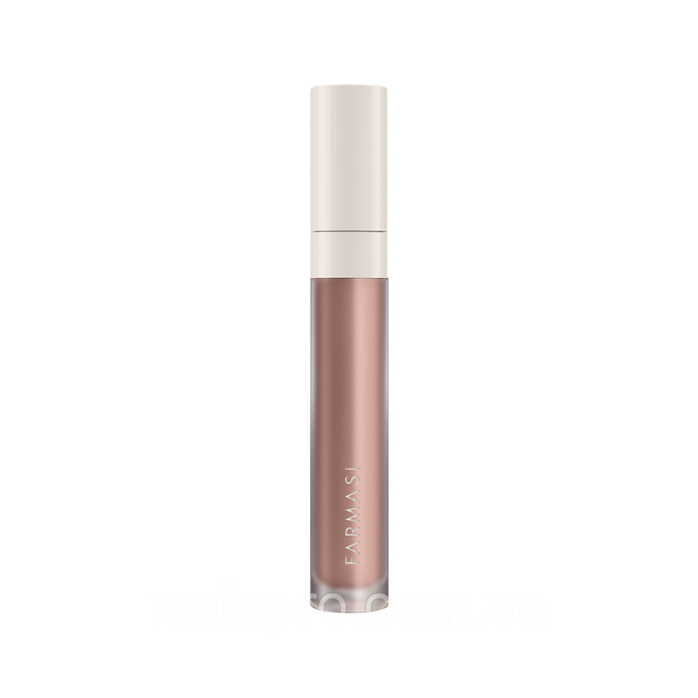 Рідка Матова Помада Farmasi 12 Cool Beige, 4 г