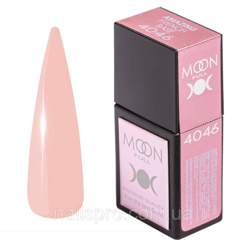 База Moon Full Amazing French Base №4046, 12 мл