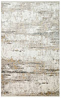 Серо-бежевый прямоугольный ковер Fresco FS 23 Grey Beige 80*150 см