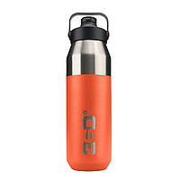 Термофляга Vacuum Insulated Stainless Steel Bottle with Sip Cap от 360° degrees, Pumpkin, 550 ml (STS
