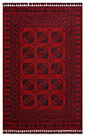 Красный прямоугольный ковер Buhari BHR 01 Red 80*300 см
