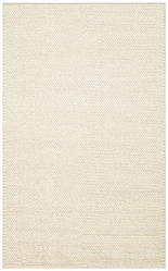 Бежевий прямокутний килим ручної роботи Jade Basketweave Cream 130*190 см