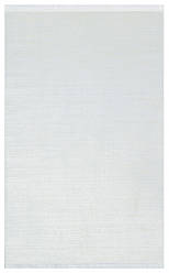 Білий прямокутний килим Sateen ST 09 White XW 80*300 см