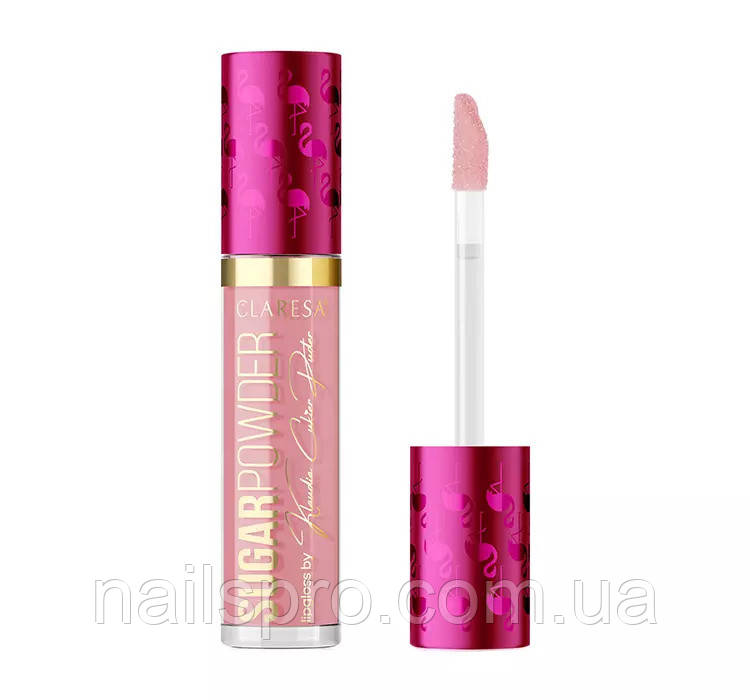 Блиск для губ Claresa SugarPowder Lipgloss 02 Kira Kira, 4.2 г
