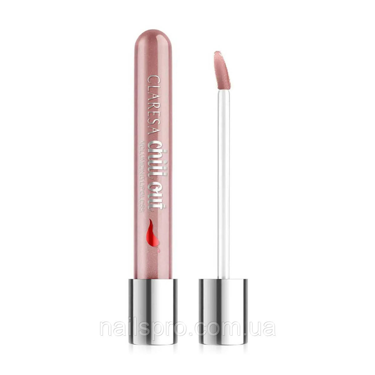 Блиск-плампер для губ Claresa Chill Out Volumizing Lipgloss 10 easygoing, 5 мл
