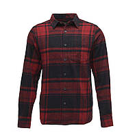 Рубашка мужская Black Diamond M Project Flannel, Red Rock/Black Plaid, XL (BD 7440639558XLG1)