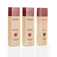 Кератин для волосся Inoar G.Hair, набір 3х1000 мл