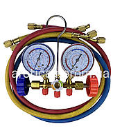 YS 023 Манометричний 2-x вентильний колектор R12/R22/R134A/R404
