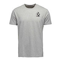 Футболка мужская Black Diamond M Boulder SS Tee, Nickel Heather, M (BD 7524041014MED1)