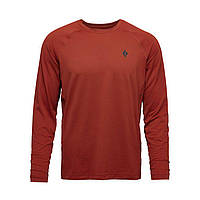 Футболка с длинным рукавом мужская Black Diamond M Alpenglow LS Crew, Burnt Sienna, M (BD 7520926044MED1)