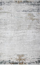 Сірий прямокутний килим Fresco FS 03 Grey 80*150 см