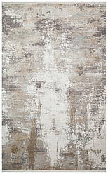 Коричневий прямокутний килим Fresco FS 05 Stone 80*150 см