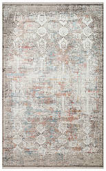 Різнокольоровий прямокутний килим Fresco FS 14 Multy 80*150 см