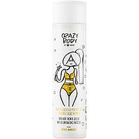 Гель-пена для ванны и душа с золотистыми частицами HiSkin Crazy Body Bath & Shower Liquid Pina Colada, 250 мл