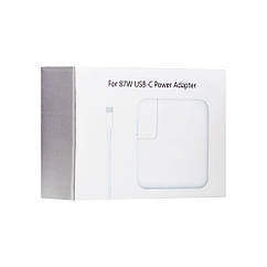 DR Мережевий Зарядний пристрій Macbook USB-C PD87W NO LOGO Колір Білий