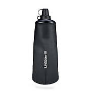 Пляшка-фільтр для води LifeStraw Peak Squeeze, 1 л, Dark Mountain Gray (LSW LSPSF1GRWW)
