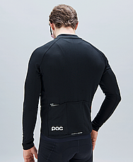 Джерсі чоловіче з довгим рукавом POC M's Thermal Lite LS Jersey, Uranium Black, M (PC 523361002MED1), фото 4