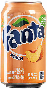 Напій газованй Fanta peach 355ml