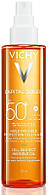 Солнцезащитное водостойкое масло для кожи лица, тела и кончиков волос, SPF 50+ - Vichy Capital Soleil