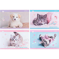 Альбом для малювання 12 аркушів скоба Kite Rachael Hale R24-241, 68210