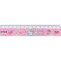 Линейка пластиковая 15 см Kite Hello Kitty HK24-090-2, 67408