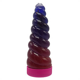 В'язка маса "Unicorn Slime" Danko Toys UNS-02-01U, густий лизун Blue-Violet, Toyman