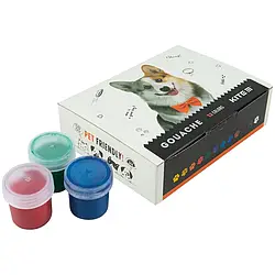 Гуаш Kite Dogs K23-063, 12 кольорів