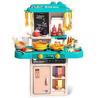 Детский игровой набор на 43 предмета 889-257 Игровой набор Кухня с кухонными принадлежностями и продуктами