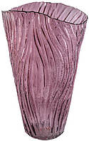 Ваза для цветов стеклянная Ariadne "Art" Ø22x35см, фиолетовая