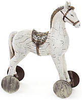 Статуэтка декоративная "Детская лошадка" 28см, светлая