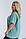 Блузка жіноча жатий льон (46-60) (7кв) "ANGEL" недорого від прямого постачальника, фото 3